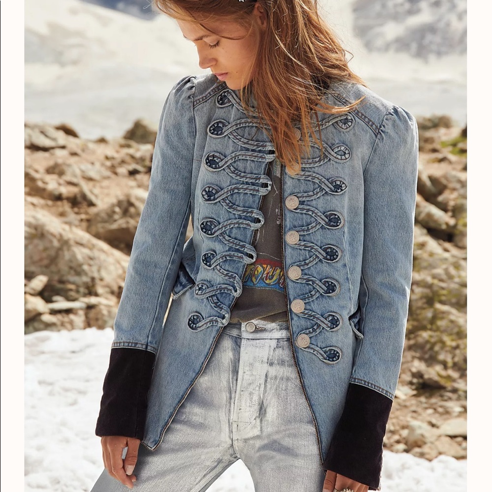Free People denim jacket